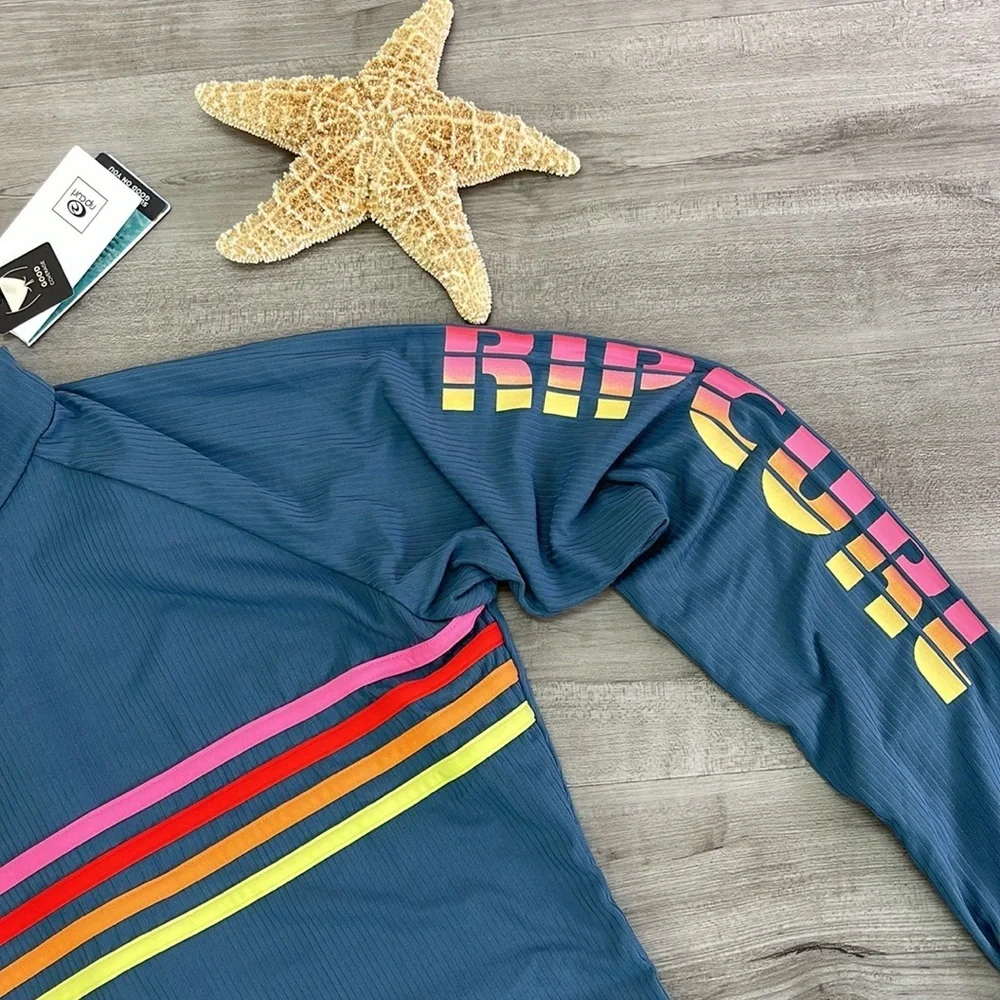 ☀️RIP CURL☀️ WAVE SHAPERS STR LS SURF SUIT ONE PIECE - Picture 9 of 15